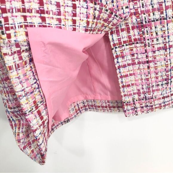 RSVP by Talbots Multicolored Ribbon Tweed Sleeveless Sheath Dress NEW - Picture 13 of 14